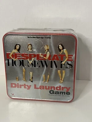 Desperate Housewives Dirty Laundry Game - Cardinal - Metal Box-  NEW Sealed - Image 1 of 4
