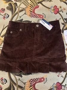 NWT Vineyard Vines Girl's 5-Pocket Skooter Skort Corduroy Color COCOA Size 5 - Picture 1 of 5