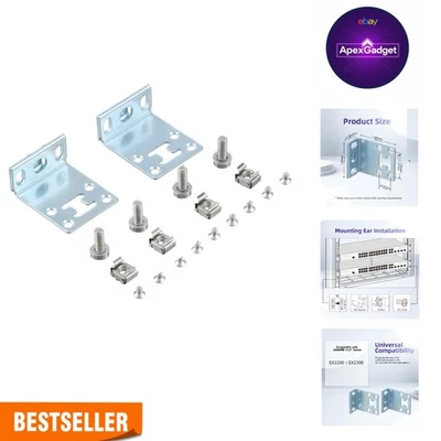Juniper EX2200/EX2300 Rack Mount Kit – Durable Silver Metal Installation Solu... - Bild 1 von 4