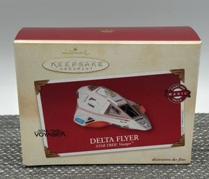 Hallmark QLX7663 Delta Flyer Star Trek Voyager ornamento nuovo Star Trek Voyager - Foto 1 di 3