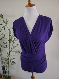 Kenneth Cole lila ärmelloses Stricktop, M - Bild 1 von 6