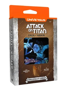 UniVersus - Attack On Titan: Challenger Series - Eren + Armin Deck & Foil SEALED - Picture 1 of 1