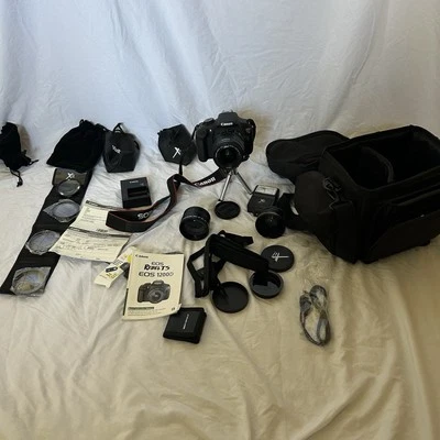 Paquete de cámara Cannon EOS Rebel T5 1200 D Foto 1 de 4