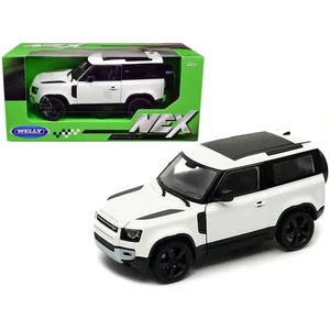 Welly Land Rover Defender 1/26 Cream White Diecast - Picture 1 of 1