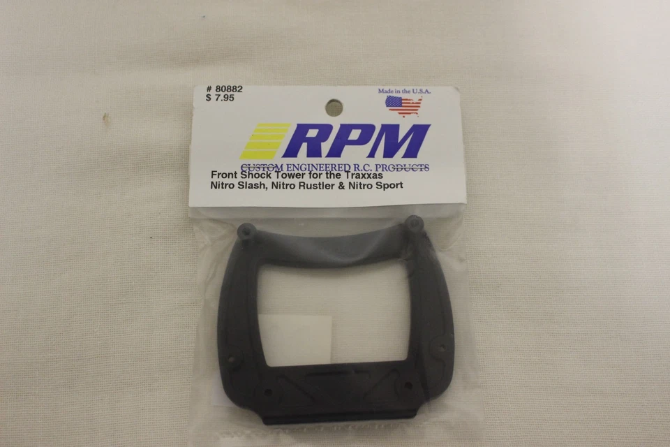 Torre de amortiguador frontal RPM para Traxxas Nitro Rustler, Nitro Slash, Nitro Sport 80882 Foto 1 de 1