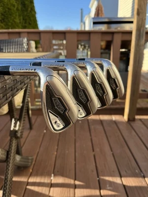 Adams V4 Hybrid Irons 7, 8, 9, PW Club Set, Reg flex (steel) 4 Clubs LEFT HANDED - Image 1 of 4