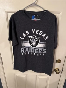 Large Las Vegas Raiders T Shirt Starter NWT  - Picture 1 of 7