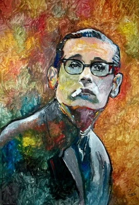BILL EVANS !!!! JAZZ ! MARCELO NEIRA ART LIMITED EDIT PRINT #1/25 SIGNED - Image 1 of 4