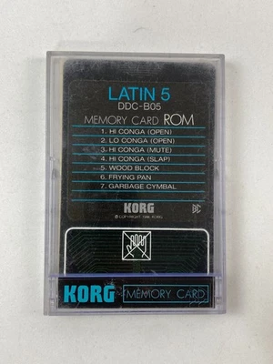 KORG DDC-B05 LATIN 5 ROM for DDD-1, DDD-5 - Image 1 of 3