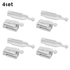 Useful Headlight Adjuster Brackets Part Reflector Holder White Xenon 4 Set - Picture 1 of 12