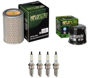 Service Kit For HONDA CBF600 N / S (2004 to 2007) Filters & Iridium Spark Plugs - Picture 1 of 23