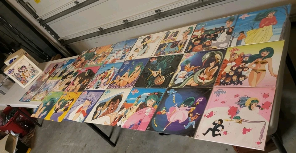 VERY RARE Urusei Yatsura Laserdisc BOX Set Vol 26-50 TV Series Some Still Sealed - Image 1 of 4