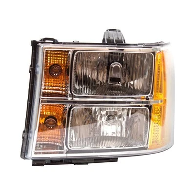 For GMC Sierra 2500 HD 07-14 TYC Driver Side Replacement Headlight Standard Line - Image 1 of 4