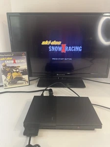 Sony PlayStation 2 Slim Home Console Bundle - Black model # SCPH-90001 - Picture 1 of 17