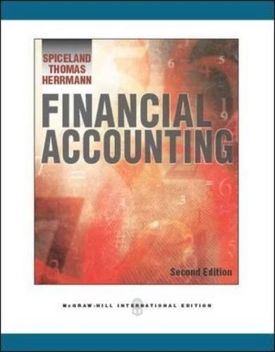 FINANCIAL ACCOUNTING By J. David Spiceland & Wayne M. Thomas **Mint Condition** - Image 1 of 1