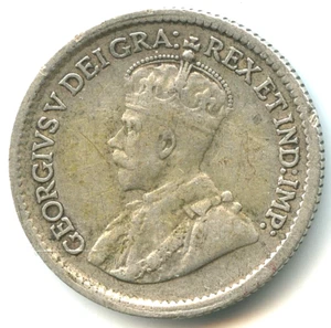 Canada 5 cents argent Georges V 1920 n°4653 - Foto 1 di 2