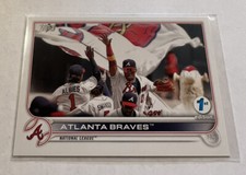 2022 Topps Series 1 1st Edition Atlanta Braves Team Card #164 Acuna Jr. - Albies