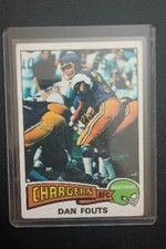 1975 Topps Dan Fouts RC #367 San Diego Chargers HOF + BONUS CARD
