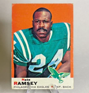 1969 Topps #63 Nate Ramsey Eagles - Picture 1 of 4