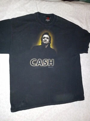 Johnny Cash T-Shirt, black, The Man in Black, Size 2XL in Good Condition. Look! - Image 1 of 4