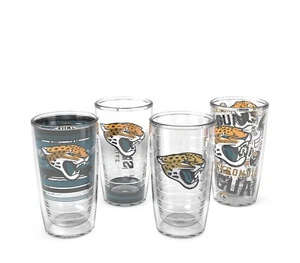JACKSONVILLE JAGUARS, 4/PACK, BOXED GIFT SET FROM TERVIS - Picture 1 of 5