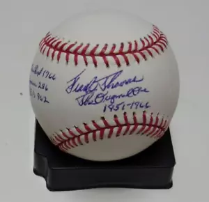 BÉISBOL FRANK THOMAS PITTSBURGH PIRATES EL ORIGINAL JSA/CERTIFICADO DE AUTENTICIDAD FIRMADO MLB - Imagen 1 de 2