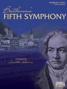 Beethoven's Fifth Symphony for Trombone & Piano * Shipped from Publisher! - Picture 1 of 1
