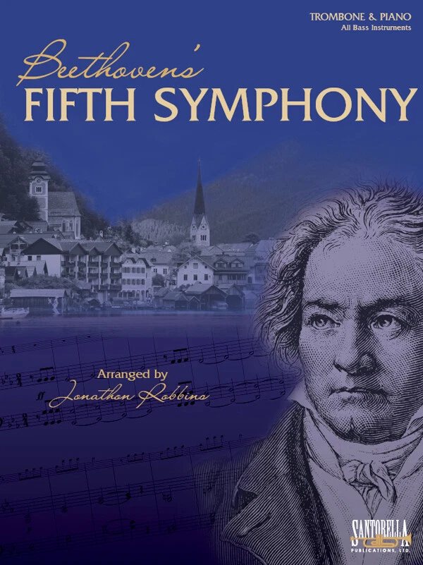 Beethoven's Fifth Symphony for Trombone & Piano * Shipped from Publisher!  - Image 1 of 1