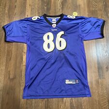 NFL Baltimore Ravens Todd Heap Jersey # 86 Reebok Purple Men's Size 52 stitched 