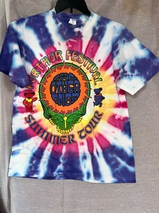 Camiseta grande Grateful Dead Further Festival Summer Tour 2000 Tie Dye Ziggy - Imagen 1 de 4