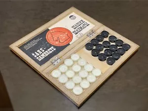 Juego de damas de ajedrez vintage URSS gran maestro soviético caja de madera opción de exportación - Imagen 1 de 12