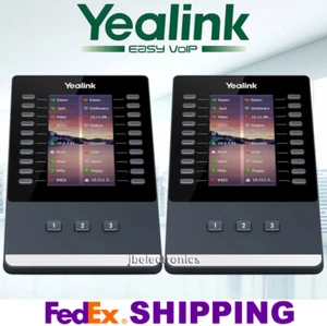 YEALINK EXP43 DUAL COLOR EXPANSION MODULE - 2 EXPANSION MODULES - Picture 1 of 2