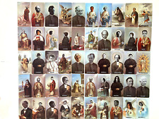 HOLY ART CARDS/  Signed Uncut Sheet / Don Celender/ 1972
