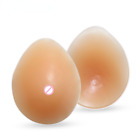 Hot Silicone Fake Breasts Teardrop-Shaped Pads Full False Boobs 170-300g/Pair
