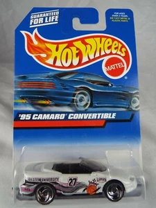 2000 Hot Wheels '95 Camaro Cabrio Bianco 179, Università Gilstein 27  - Foto 1 di 3