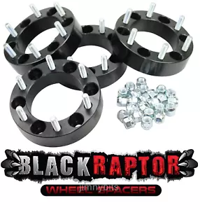 Black Raptor Vauxhall / Opel Frontera, Monteray 30mm Aluminium Wheel Spacers - Picture 1 of 6