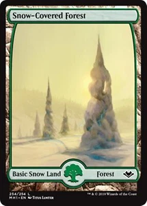 MTG - SNOW-COVERED FOREST - Modern Horizons (C) - Picture 1 of 1