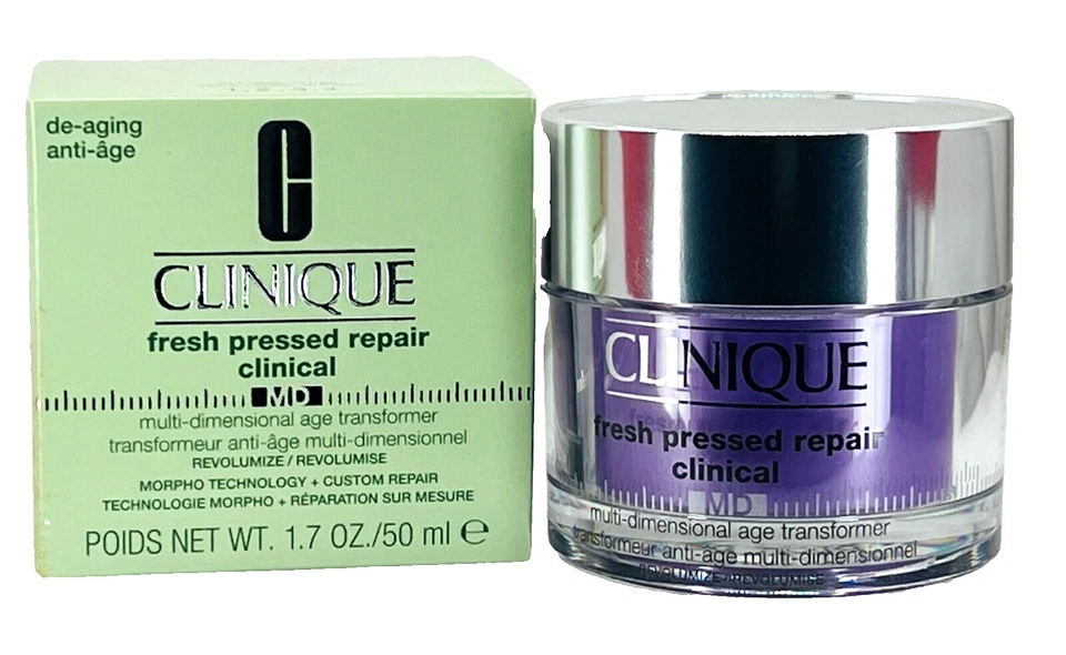 Clinique Fresh Pressed Repair MD Multi-Dimensional Age 1.7 OZ NUEVO EN CAJA Foto 1 de 4