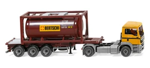 WIKING 053604 – Man Tgs Camión Remolque + Tanque Contenedor Bertsch Ho 1:87 - Imagen 1 de 1