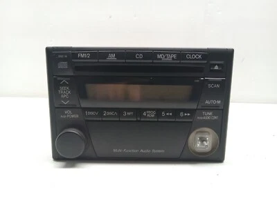 2001-2002 MAZDA 626 AUDIO EQUIPMENT RADIO AM-FM-CD OEM, 638-50942 - Image 1 of 4