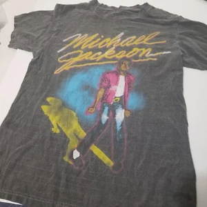 Vintage Michael Jackson Beat It Graphic Tee Shirt XS - Picture 1 of 15