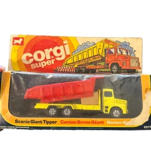 1977 CORGI SUPER SCANIA GIANT TIPPER DUMP TRUCK BOXED DIECAST MIB #2017 ✨NEW✨ - Picture 1 of 13