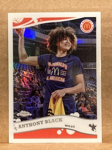 2022 Topps Chrome McDonalds All American Basketball Anthony Black 2006 Retro