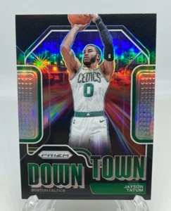 2020-21 Jayson Tatum Prizm 1/1 Downtown Bound Black Boston Celtics - Picture 1 of 3