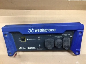 Westinghouse WGen3600V Portable Generator OEM Blue Control Panel Assembly 130519 - Picture 1 of 17