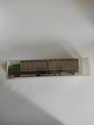 Wiking 26565 Fernlastzug Viehtransport LKW H0, 1/87  neuwertig - Bild 1 von 2