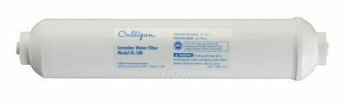Culligan IC-100A Ice Maker Inline Filter - White