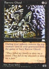 4x Barrow Ghoul ~ Near Mint Weatherlight MTG Magic x4 4 UltimateMTG Playset Blac