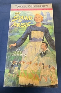 Rare The Sound of Music Silver Anniversary VHS Sealed New Fox Watermarks 1990 - Picture 1 of 6