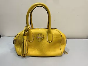 Tory Burch Yellow Leather Crossbody Handbag. - Picture 1 of 10
